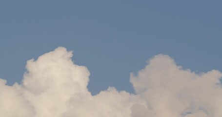 Wall Mural - clouds in the sky timelapse video