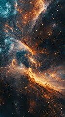 Wall Mural - ultra realistic interstella, space cinematic scene , psychedelic , lsd , astral projection