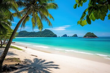 Poster - Thailand beach outdoors nature coast.