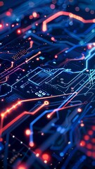 Poster - Generic digital technology background