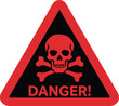© Akhlas - danger sign with skull