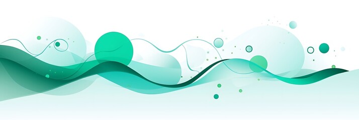 Poster - Background with abstract shapes and fluid lines, suitable for presentation backgrounds or web design elements. This vector illustration is perfect as an AI-inspired background