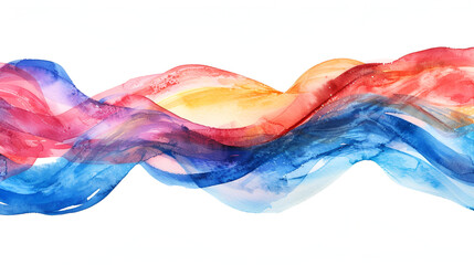Poster - Abstract multicolored smoke on a white background. Design element,Abstract multicolored smoke on a white background. Background from the smoke of vape,Colorful Rainbow Smoke
