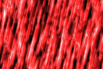 Fototapete - nice red glowing fine steel diagonal lines digital graphics texture background illustration