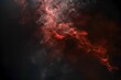 © Alla - Fiery Whispers Ethereal Red and White Smoke on Black Background