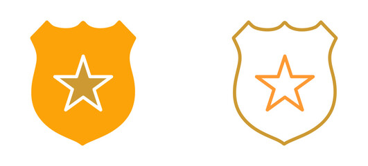 Wall Mural - Badge Vector Icon