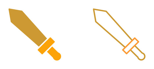 Poster - Swords Vector Icon