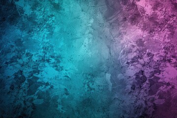 Sticker - Abstract Surreal Digital Blurred Gradient Background in Blue and Purple