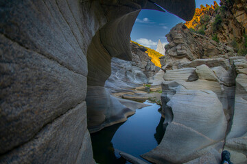 Wall Mural - Valley Natural Park canyon ( Tasyaran Vadisi) . Located in Usak (Usak), Turkey