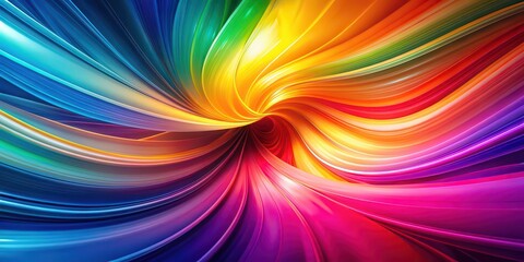 Wall Mural - Abstract bright background with vibrant colors and dynamic shapes, abstract, bright, background, vibrant, colors, dynamic