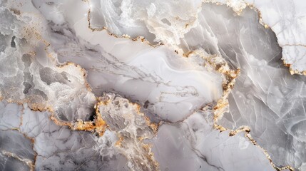 Wall Mural - Detailed structure of marble in natural patterned for background and design