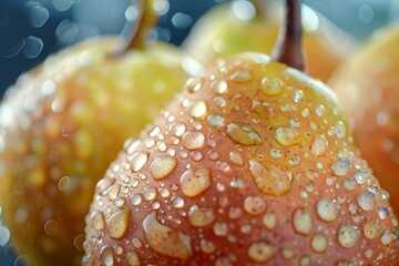 Poster - Fresh Dewy Pears