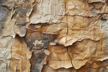 Poster - Peeling Weathered Wall Texture