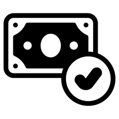 Sticker - secure money icon