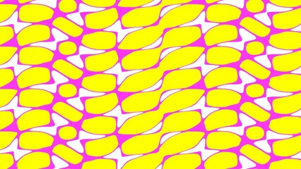 Poster - Abstract colorful wavy background animation
