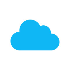Wall Mural - cloud icon