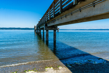 Canvas Print - Pier At Dash Point