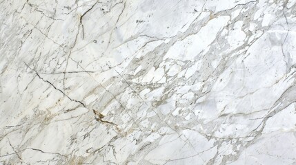 Poster - Texture of white marble with natural patterns for background or design artwork