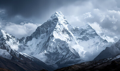 Wall Mural - landscape in the himalayas