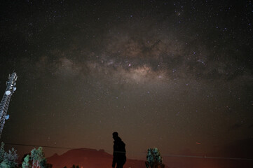 Milky Way - Ethiopia, Lalibela