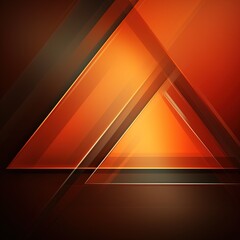 Poster - abstract background with triangles