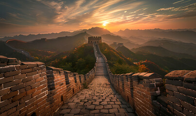 Canvas Print - the Great Wall