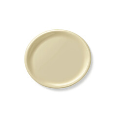 Fototapete - A rigid ivorycolored substance with a glossy surface and mediumlevel density..
