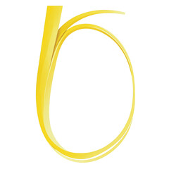 Poster - A flexible pale yellow composite with a shiny finish and visible strands throughout..