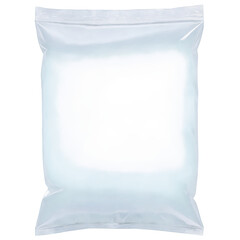 Fototapete - A white powdery substance packaged in a plastic bag designed to regulate and reduce heat buildup within electronic devices..
