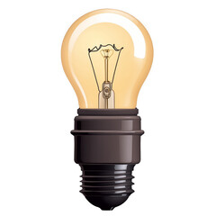 Fototapete - A darkcolored rectangular structure with a bulb attached to the top..