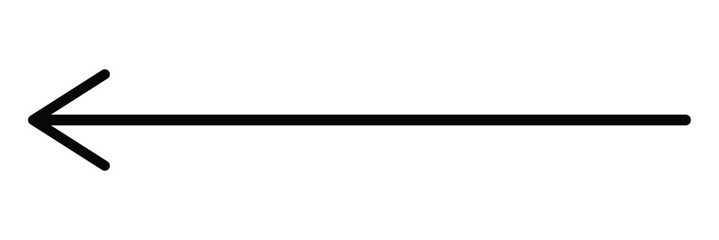 Poster - Long Arrow Design left & right Arrow Icon Style. vector design eps 10