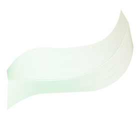 Fototapete - abstract color gradient wave leaf symbol