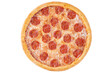 © Антон Васильев - Best Pepperoni Pizza on a White Background for a Food Delivery Site or Restaurant