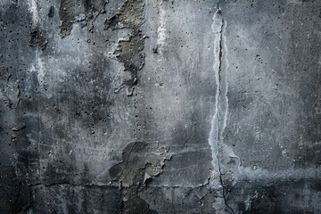 Poster - Texture of old gray concrete wall background.
