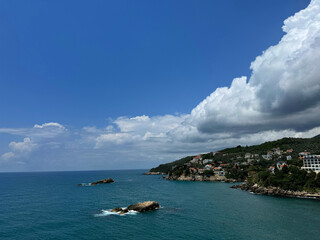 Canvas Print - Montenegro Adriatic sea Ulcinj town