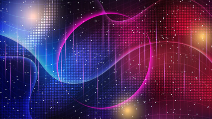 Wall Mural - abstract dynamic style vector background. design for presentation, landing page, banner, wallpaper