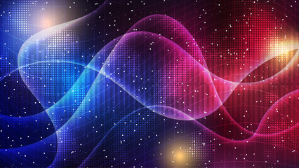 Wall Mural - abstract dynamic style vector background. design for presentation, landing page, banner, wallpaper