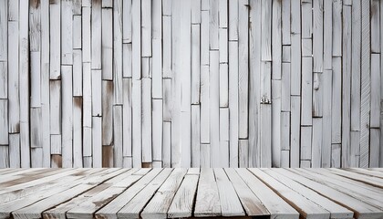 Wall Mural - white washed old wood background wooden abstract texture pieces