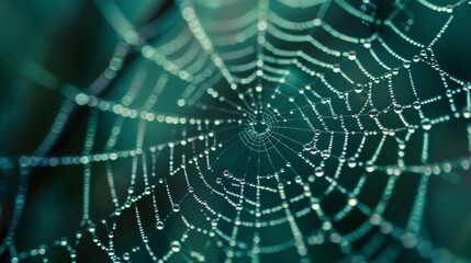 Intricate Spider Web Pattern 