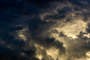 Wall Mural - beautiful sky and clouds