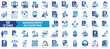 © Uniconlabs - Management accounting icon collection set. Containing economy, business, financial, management, analysis, performance, strategy icon. Simple flat vector illustration.