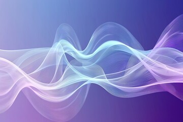 Poster - technology abstract wave background illustration digital futuristic line modern pattern design concept vector science energy graphic