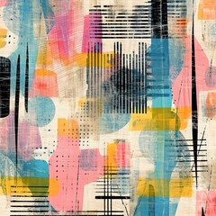 Wall Mural - abstract background with lines