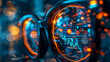 © K2Kstock - Smart glasses with advanced global analysis and data patterns