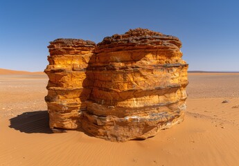 Poster - Dramatic rock formations in the desert