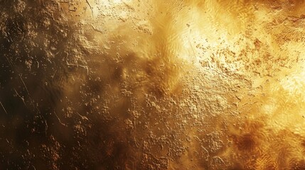 Poster - A luxurious gold background with shimmering textures, perfect for adding a touch of opulence and sophistication to your projects.