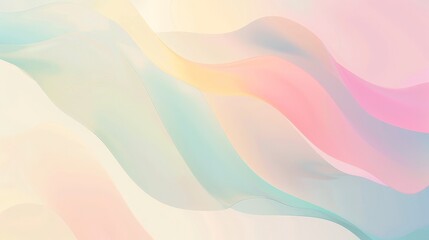 Sticker - A minimalist background with soft pastel gradients, creating a subtle and elegant backdrop suitable for various design purposes.