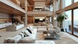 © dee-nesia - penthouse urban modern living room interior design inspiration
