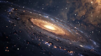 Wall Mural - galaxy in space