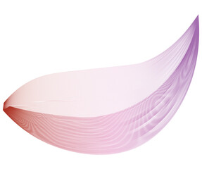 Fototapete - abstract color gradient wave leaf symbol